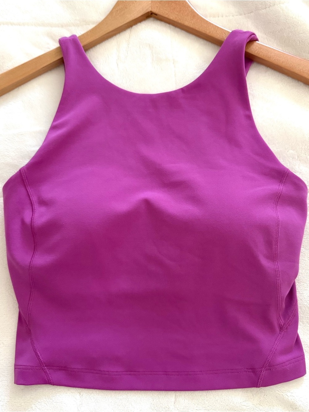 Lululemon Align High-Neck Tank Top, Vivid Plum, Size 2